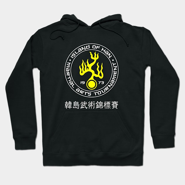 Mod.16 Enter the Dragon Han's Island Hoodie by parashop